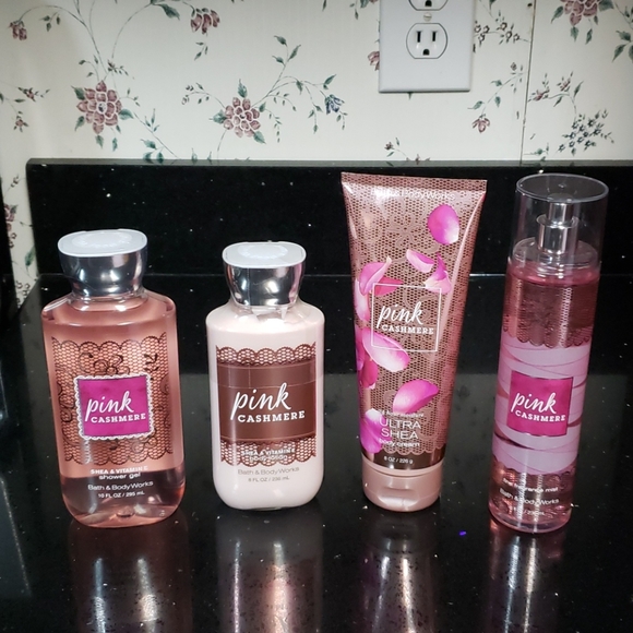 Bath & Body Works Other - New BBW 4 Piece Set-Pink Cashmere
